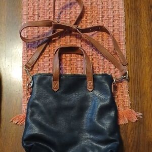 Antik Kraft Black and Brown Mini Bag